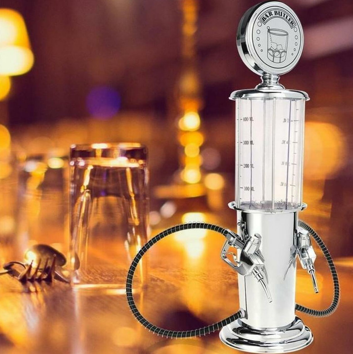 Drink Dispenser - Vintage Gas Pump