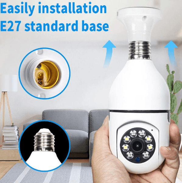 Screw In WIFI Smart Camera - DMC Wholesale
