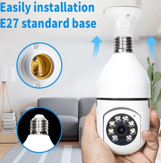Screw In WIFI Smart Camera - DMC Wholesale
