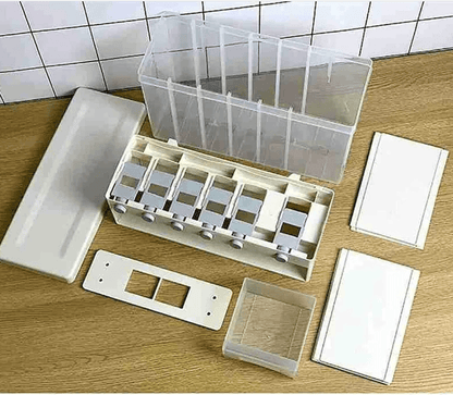 6in1 Wall Mounted Dry Food And Cereal Dispenser - DMC Wholesale