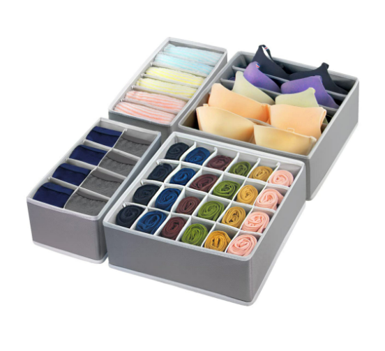 Underwear Drawer Organisers (4 pcs)