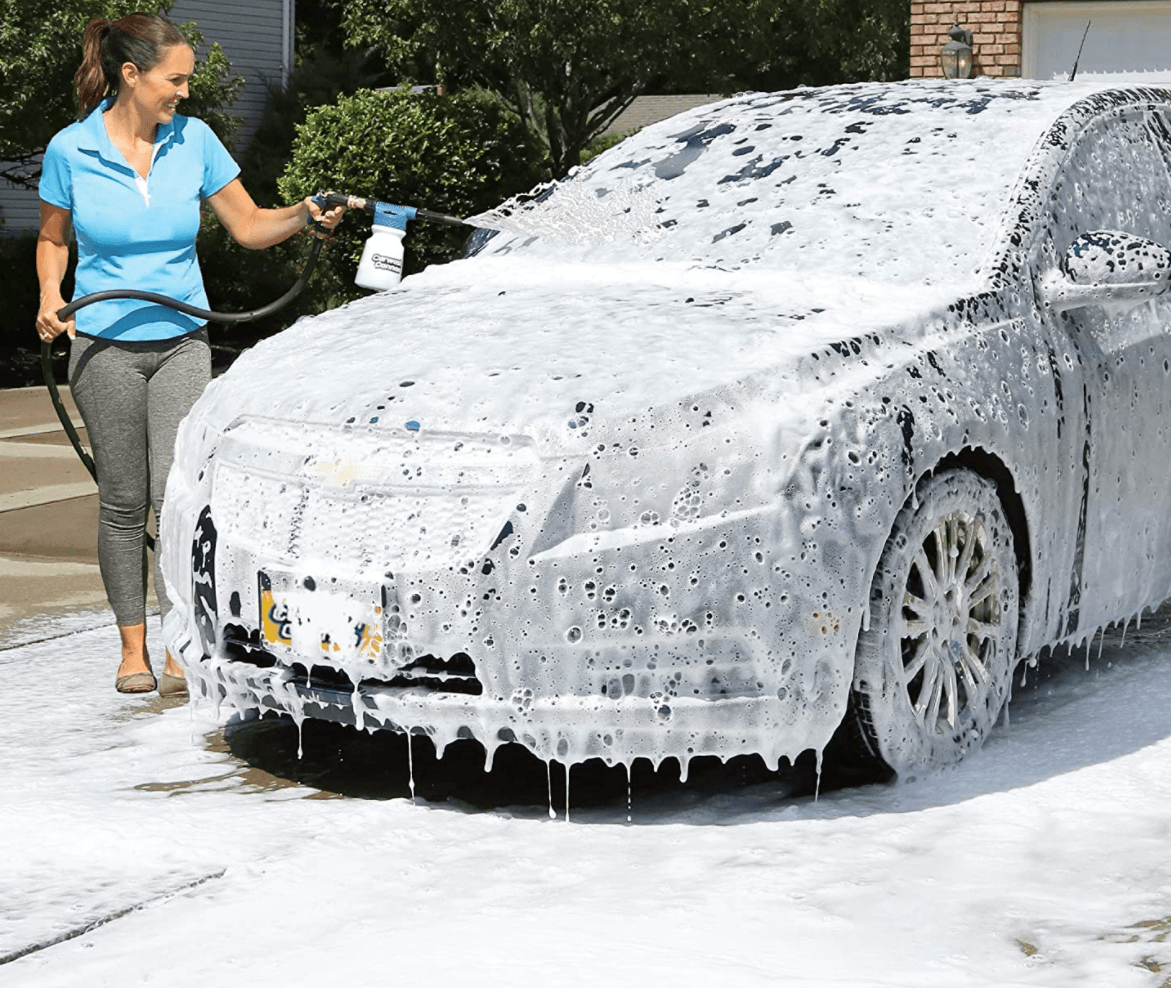Spraying Car Wash Foam Gun (Carwash Rocket) - DMC Wholesale