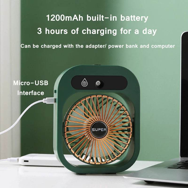 Multifunction Ice Fog Air Conditioning Fan - DMC Wholesale