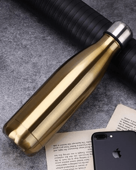 Double Wall Vacuum Insulated  Stainless Steel Bottle (500ml) - Alt View