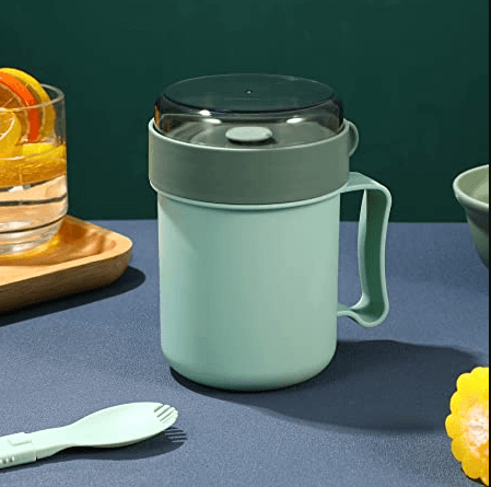 Portable Insulated Thermal Soup Cup (500ml) - Alt View