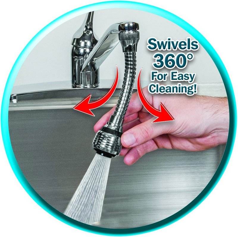 Turbo Flex 360 Sink Faucet Sprayer Jet Stream - DMC Wholesale